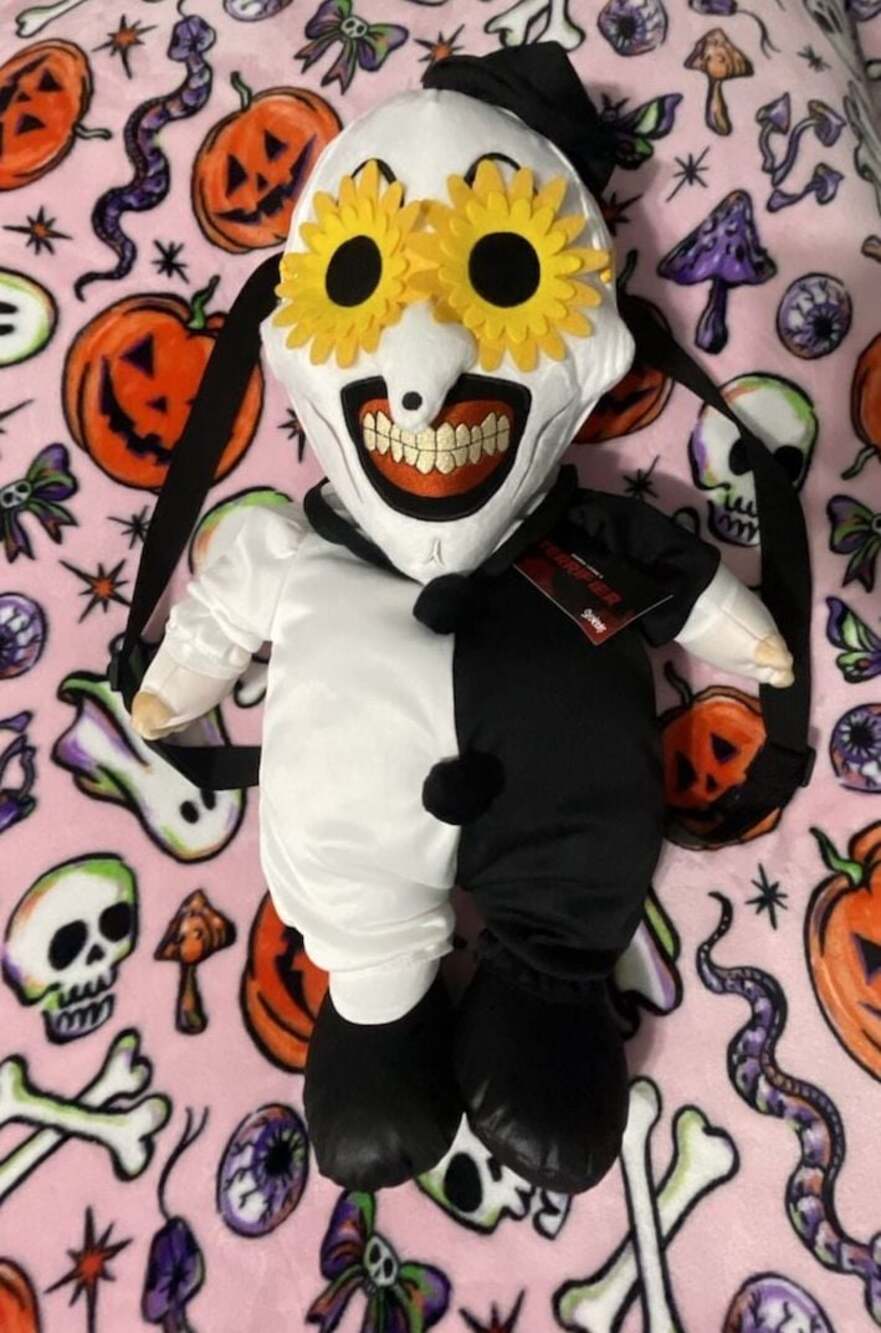 Damien Leone's Terrifier Art the Clown Plush Mini Backpack